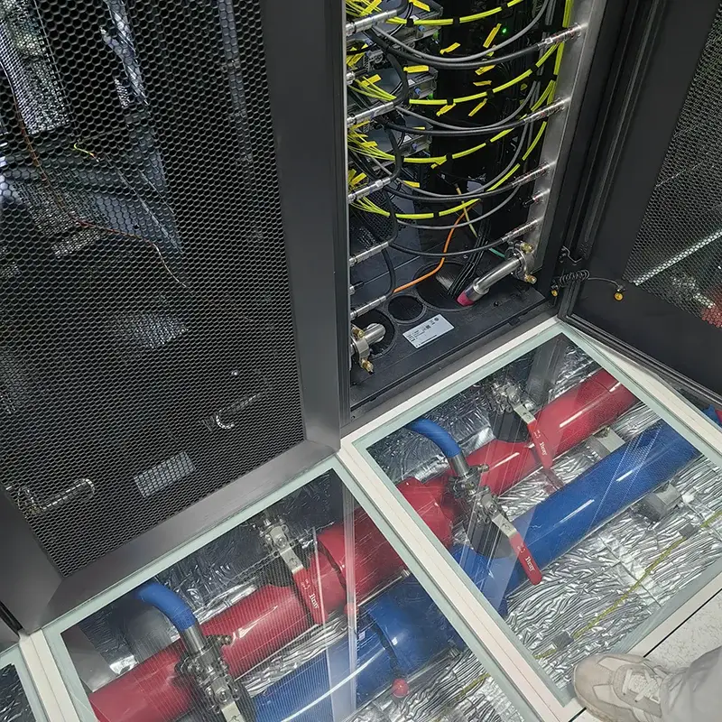 Nerezová ocelová trubka pro rozvodnou skříň serverovny